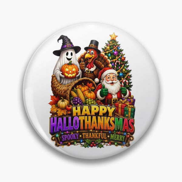 Item preview, Happy Hallothanksmas designed and sold by Sovereign Supply Co..