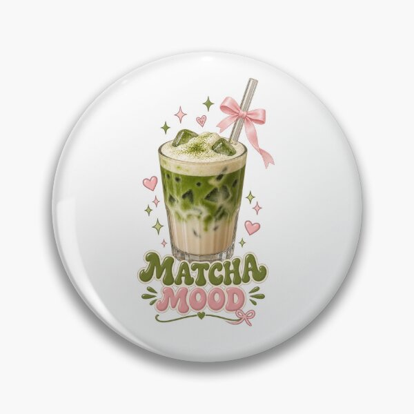 Item preview, Matcha Mood Cute Aesthetic designed and sold by Doodle Souq.