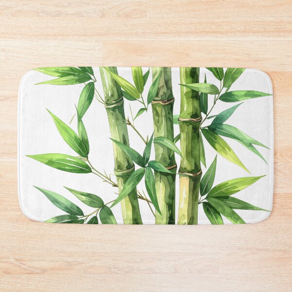 Item preview, Green Japanese Bamboo Stalks  designed and sold by BetweenForms.