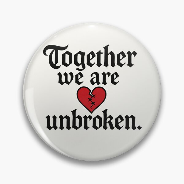 Item preview, Together we are unbroken. designed and sold by Jennifer Chiera.