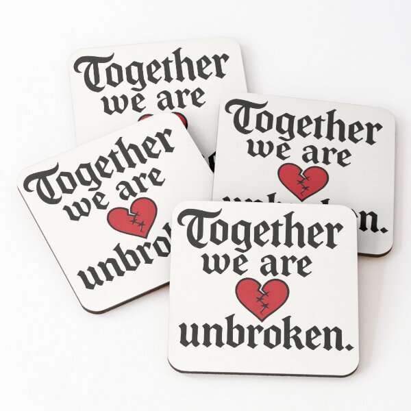 Item preview, Together we are unbroken. designed and sold by Jennifer Chiera.
