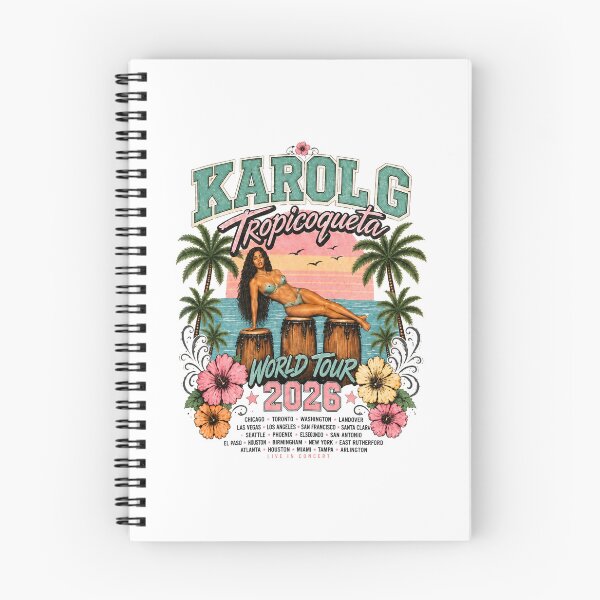 Item preview, Karol G 2026 Tour -Tropicoqueta Tropitour - Viajando Por El Mundo designed and sold by DreadFlockArt.