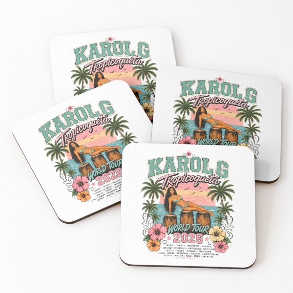 Item preview, Karol G 2026 Tour -Tropicoqueta Tropitour - Viajando Por El Mundo designed and sold by DreadFlockArt.