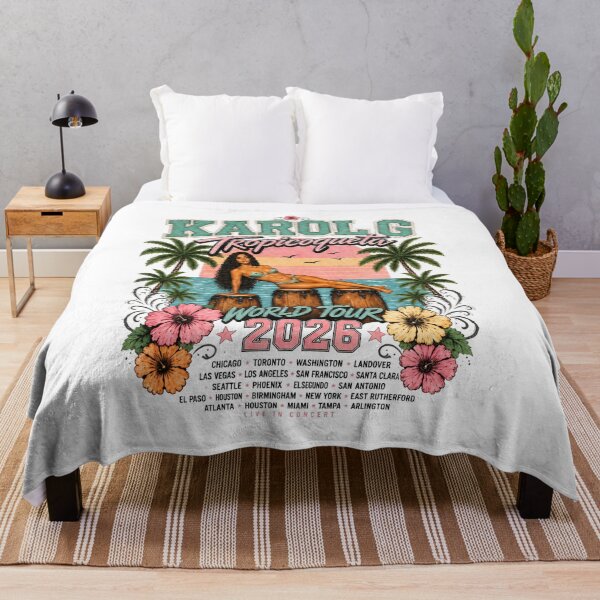 Item preview, Karol G 2026 Tour -Tropicoqueta Tropitour - Viajando Por El Mundo designed and sold by DreadFlockArt.