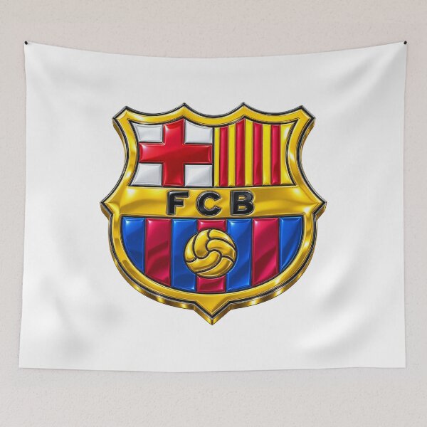 Item preview, FC Barcelona Chrome Logo designed and sold by JC's Cards & More.