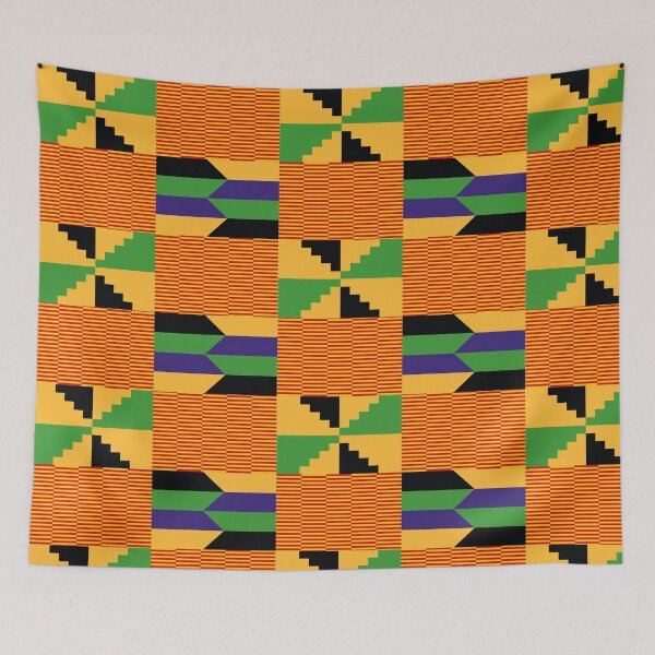 Item preview, Ashanti Kente Cloth pattern | Ghana designed and sold by MammothArt.