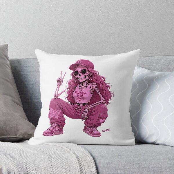Item preview, Karol G Illustration Skeleton Girl Butterfly  designed and sold by YOFANTZ!.