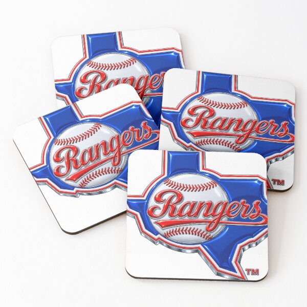 Item preview, Texas Rangers Throwback Chrome Logo designed and sold by JC's Cards & More.