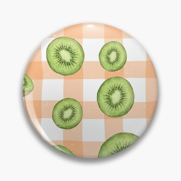 Item preview, Sliced green kiwi pattern designed and sold by tampansgang.