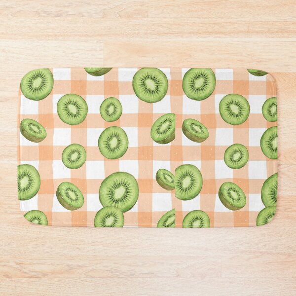 Item preview, Sliced green kiwi pattern designed and sold by tampansgang.