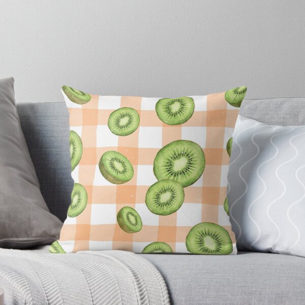 Item preview, Sliced green kiwi pattern designed and sold by tampansgang.