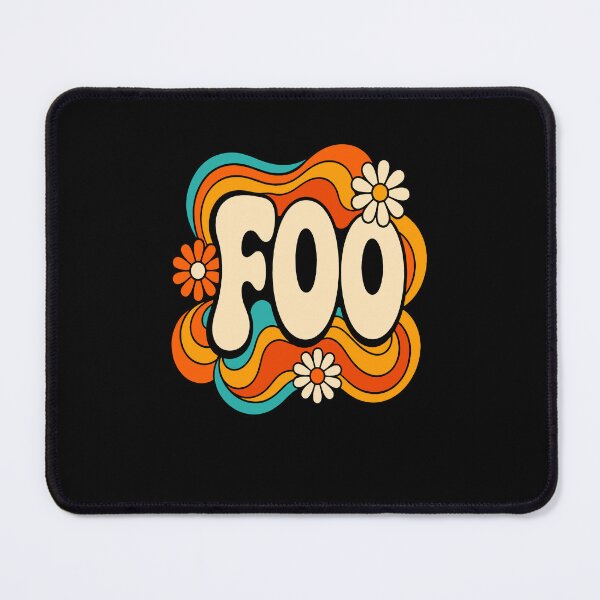 Item preview, FOO Groovy Floral Retro Rock Music Design designed and sold by ViniBall.