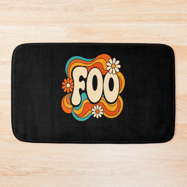 Item preview, FOO Groovy Floral Retro Rock Music Design designed and sold by ViniBall.