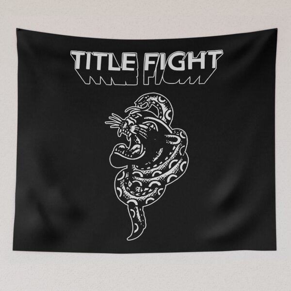 Item preview, Title Fight Floral Green designed and sold by EthannThompson.