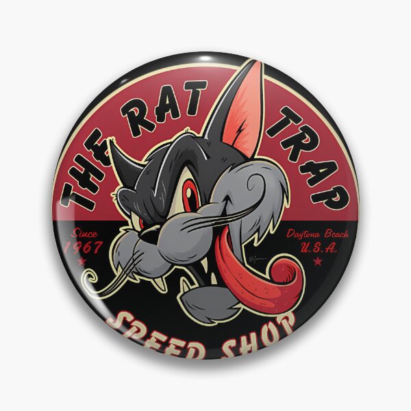 Item preview, Rockabilly Hot Rod Cat designed and sold by FranciscoGonzal.