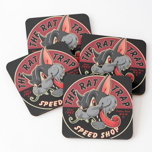 Item preview, Rockabilly Hot Rod Cat designed and sold by FranciscoGonzal.