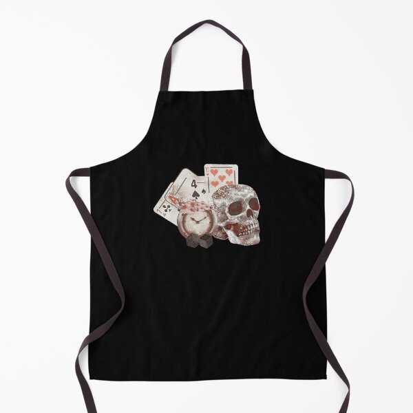 Item preview, Playing cards, clocks, human skulls designed and sold by Kirei-Lily.