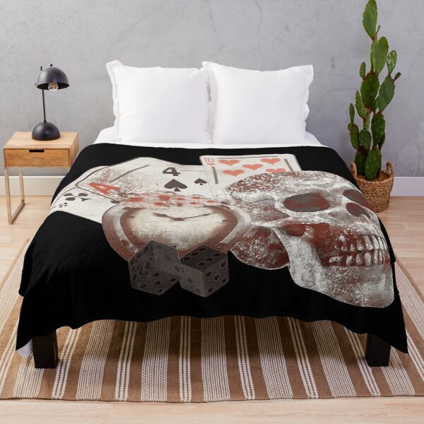Item preview, Playing cards, clocks, human skulls designed and sold by Kirei-Lily.