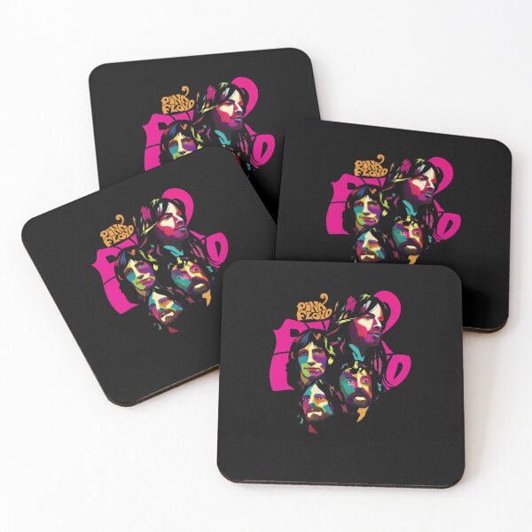 Item preview, Psychedelic Pink Floyd Classic Band Portrait designed and sold by interdesigner.