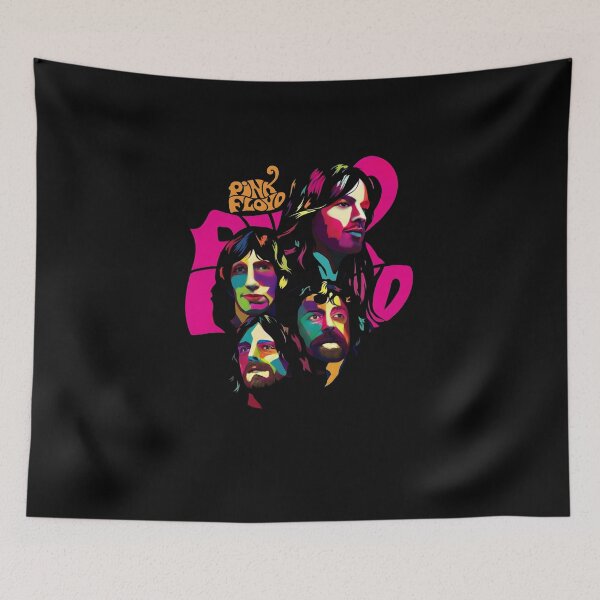 Item preview, Psychedelic Pink Floyd Classic Band Portrait designed and sold by interdesigner.