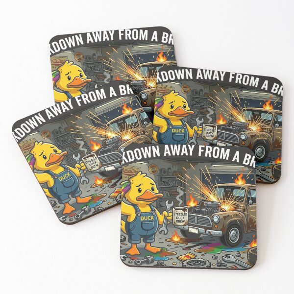 Item preview, MECHANIC DUCK designed and sold by kalbostyle.