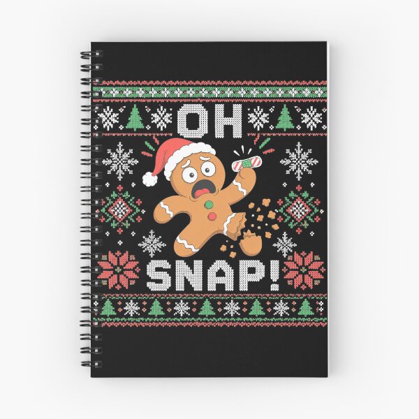 Item preview, Funny Gingerbread Man Oh Snap Christmas Ugly Xmas Sweater designed and sold by clothesy7.