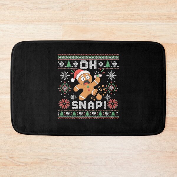 Item preview, Funny Gingerbread Man Oh Snap Christmas Ugly Xmas Sweater designed and sold by clothesy7.