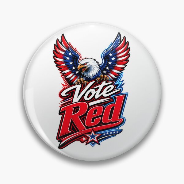 Item preview, Vote Red Patriotic Eagle | American Election Red White Blue USA Design designed and sold by WLHmedia.com .