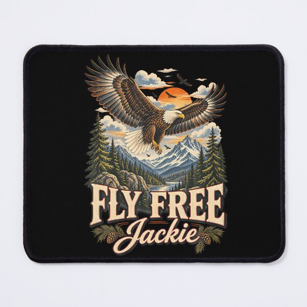 Item preview, Jackie Fly Free Big Bear Eagle California Wildlife Tribute designed and sold by stershopepie.
