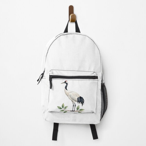 Item preview, Crane Watercolor Illustration | Elegant Crane Bird Nature Artwork designed and sold by Rood Art Studio.