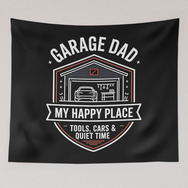 Item preview, Garage Dad  My Happy Place  designed and sold by FranciscoGonzal.
