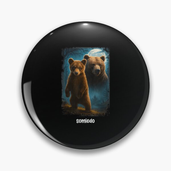 Item preview, Somiedo Brown Bears Vintage Cantabrian Wildlife Nature designed and sold by ViniBall.
