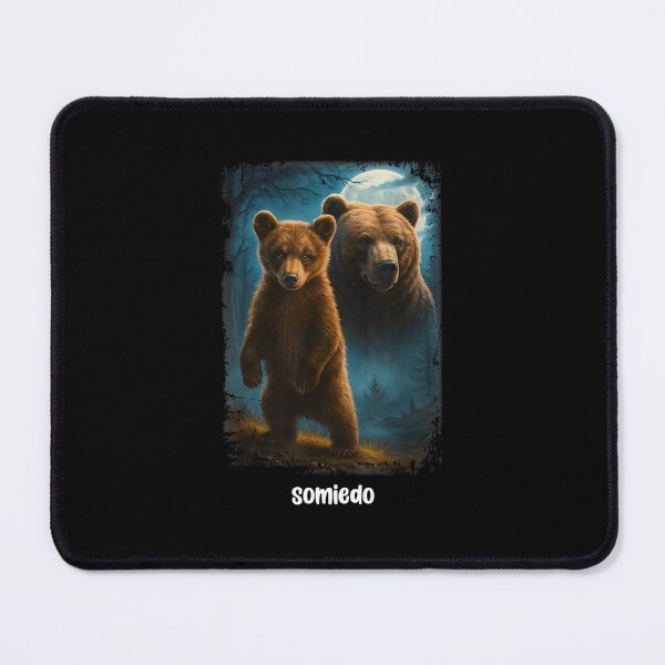 Item preview, Somiedo Brown Bears Vintage Cantabrian Wildlife Nature designed and sold by ViniBall.