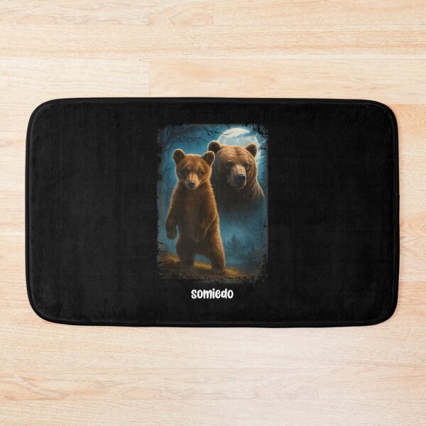 Item preview, Somiedo Brown Bears Vintage Cantabrian Wildlife Nature designed and sold by ViniBall.