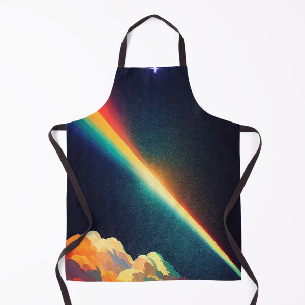 Item preview, Retro Cosmic Rainbow Beam Abstract Space Aesthetic designed and sold by chatzous.