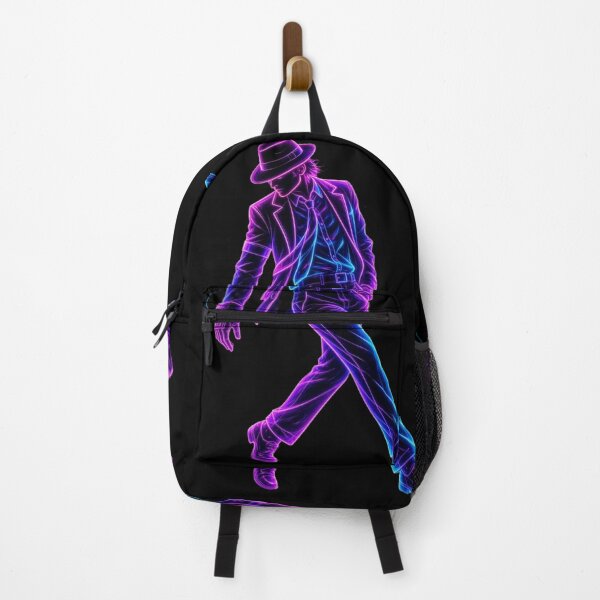 Item preview, Neon Dancing Figure in Motion designed and sold by ExploreAura Studio.