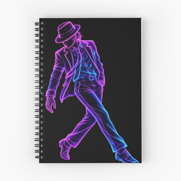 Item preview, Neon Dancing Figure in Motion designed and sold by ExploreAura Studio.