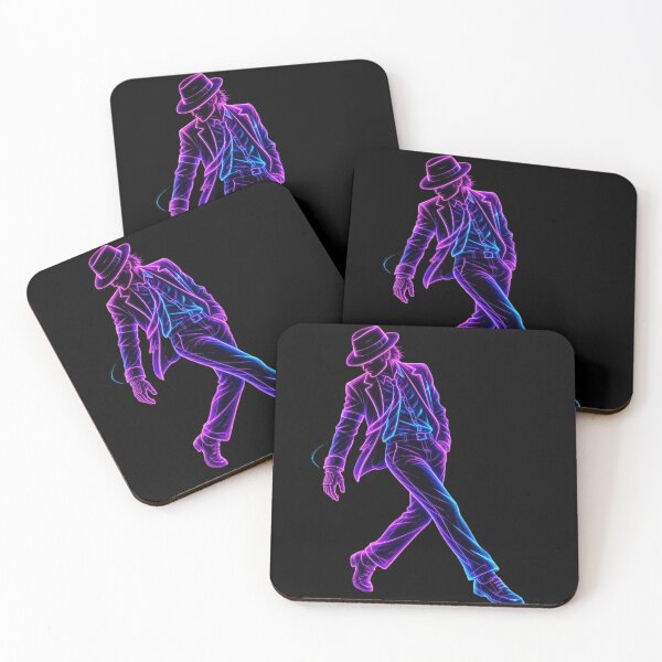 Item preview, Neon Dancing Figure in Motion designed and sold by ExploreAura Studio.