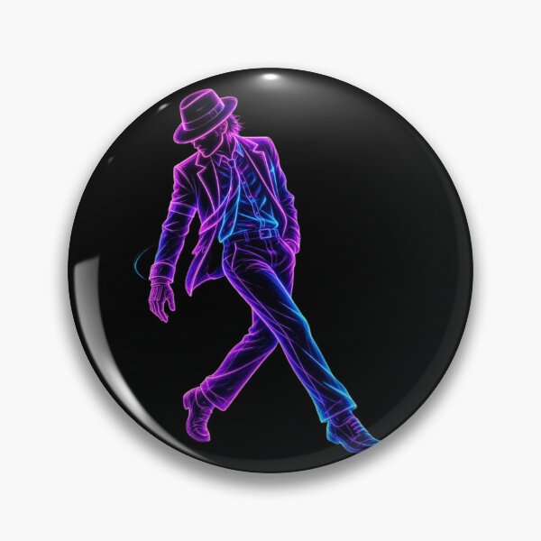 Item preview, Neon Dancing Figure in Motion designed and sold by ExploreAura Studio.