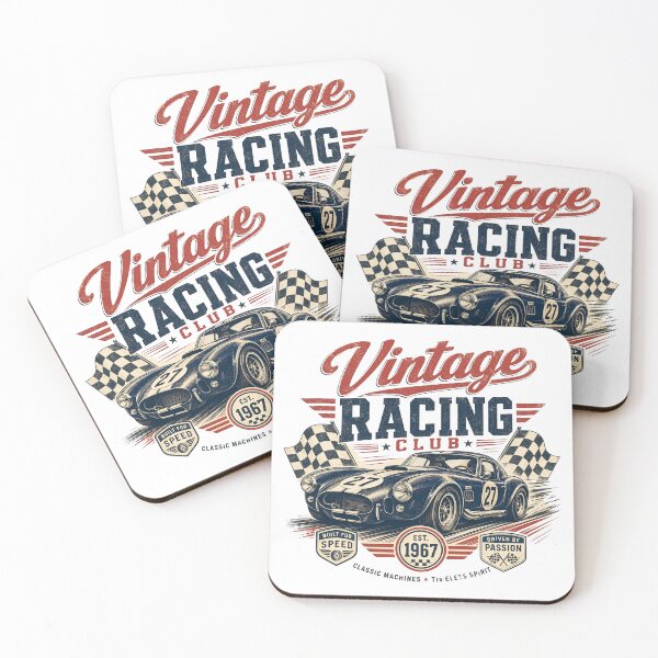 Item preview, Vintage Racing Club | Retro Motorsport Classic Car Graphic T-Shirt designed and sold by rushaib.