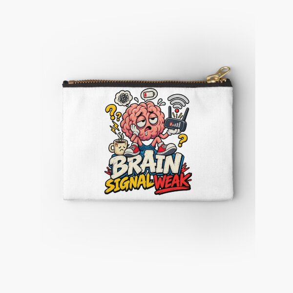 Item preview, Brain Signal Weak – Funny Tired Brain WiFi & Coffee designed and sold by NarpLTD.