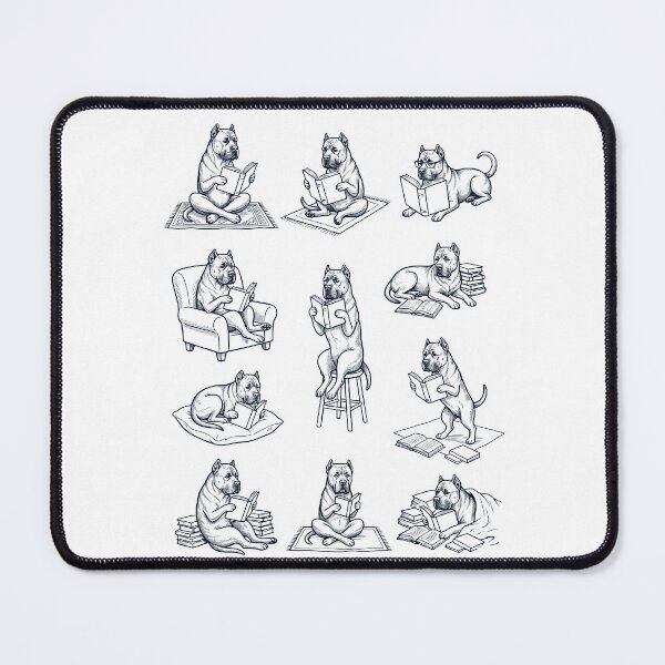 Item preview, Vintage Cane Corso Book Reader Reading Dog Lover designed and sold by dian-rody-crest.