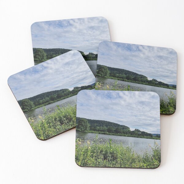 Item preview, Peaceful Lake and Nature Landscape designed and sold by EmberEchoArt.