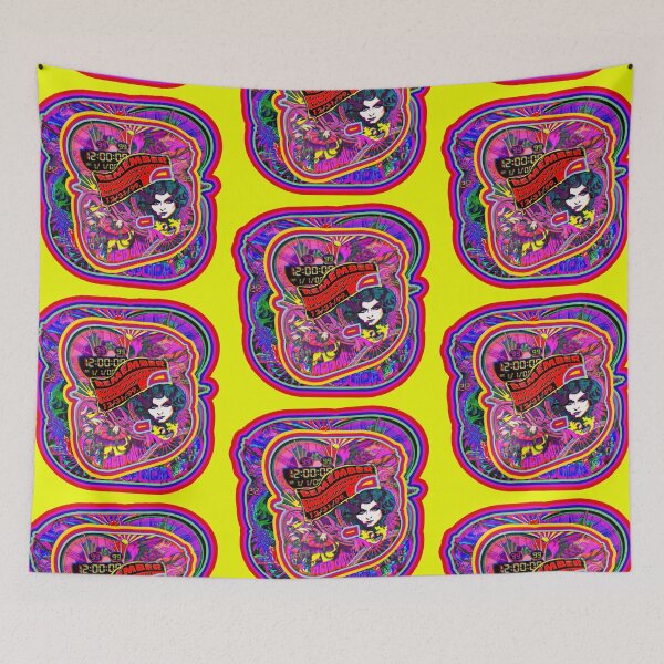 Item preview, Y2K Acid Queen Psychedelic Poster designed and sold by weirdove.