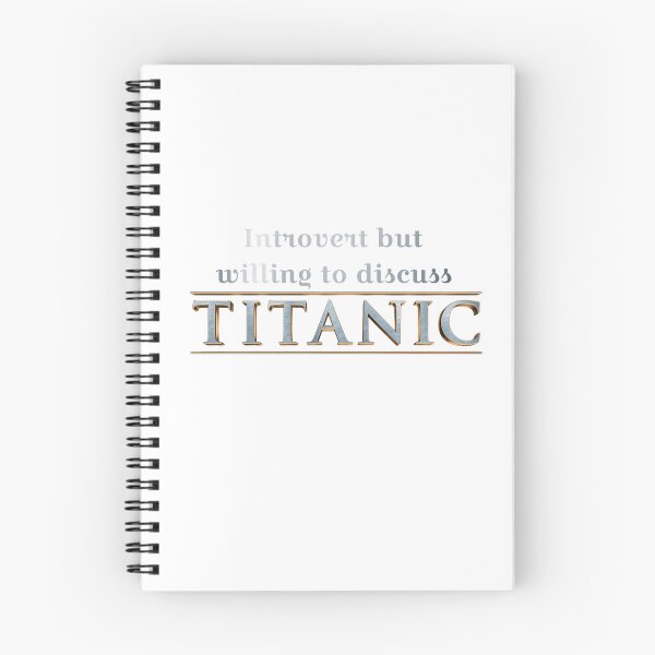 Item preview, Introvert but willing to discuss Titanic  designed and sold by Tymber2018.