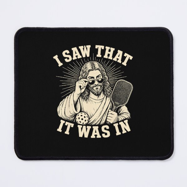 Item preview, Jesus Pickleball I Saw That It Was In Paddle Graphic designed and sold by ViniBall.