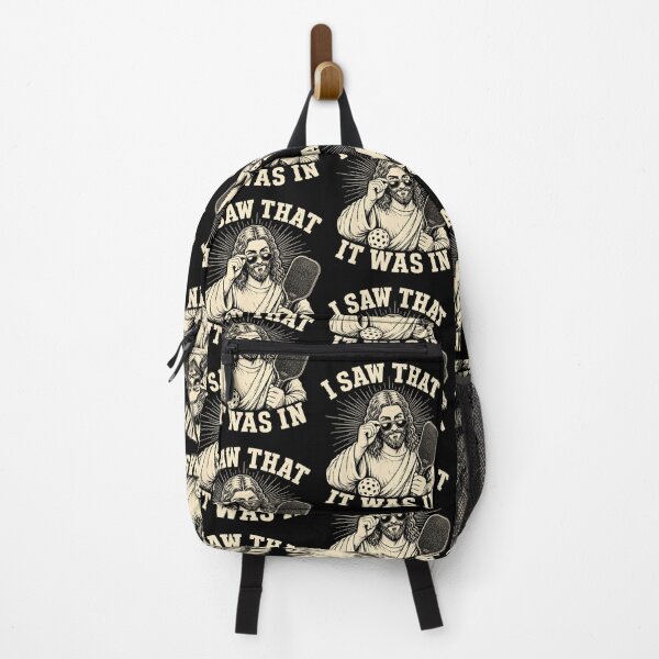 Item preview, Jesus Pickleball I Saw That It Was In Paddle Graphic designed and sold by ViniBall.