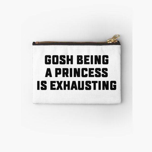 Item preview, Gosh Being A Princess Is Exhausting Funny Sassy Y2K designed and sold by mondolu.