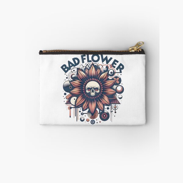 Item preview, Skull Flower Grunge Rock Art ⭐⭐⭐⭐⭐ designed and sold by adal-heidis.