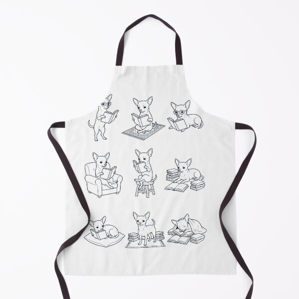 Item preview, Vintage Chihuahua Book Reader Reading Dog Lover designed and sold by dian-rody-crest.